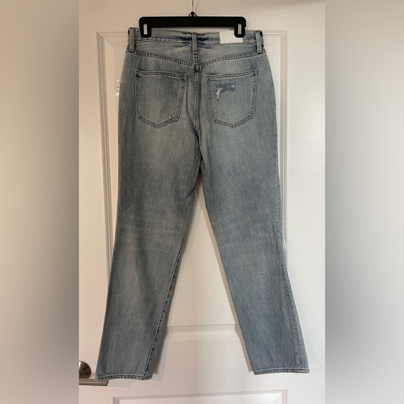 Pistola Light Blue Presley High Rise Relaxed Roller Jeans - Size 28 - Picture 4 of 10